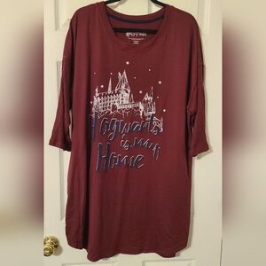 Warner Bros. Maroon Harry Potter Nightshirt
